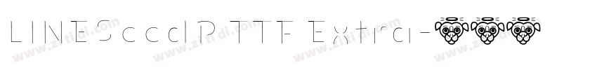LINESeedP TTF Extra字体转换